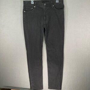 H&M Mens Slim Fit Black Denim Jeans Size 31 Waist‎ Made in India